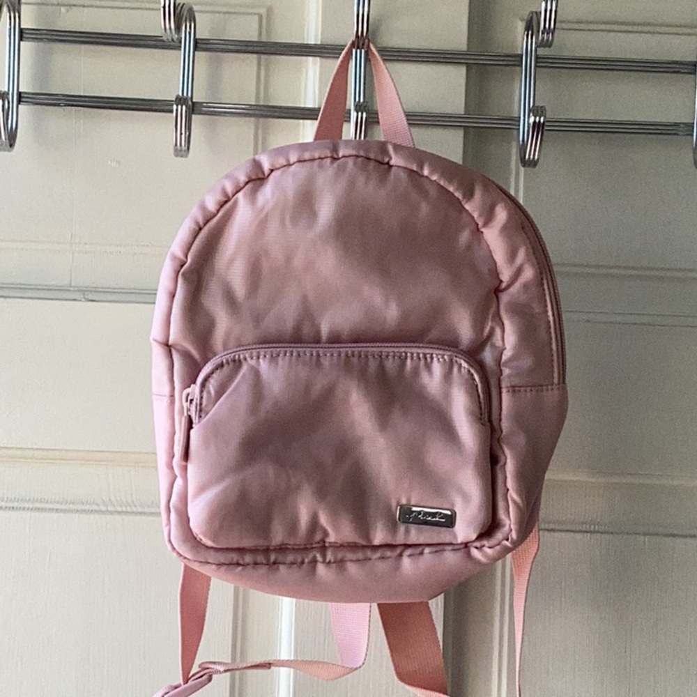 Semi-used Pink Mini Backpack in a Rosie Pink color